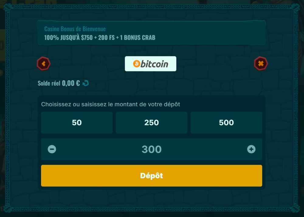 Paiement crypto Spinanga