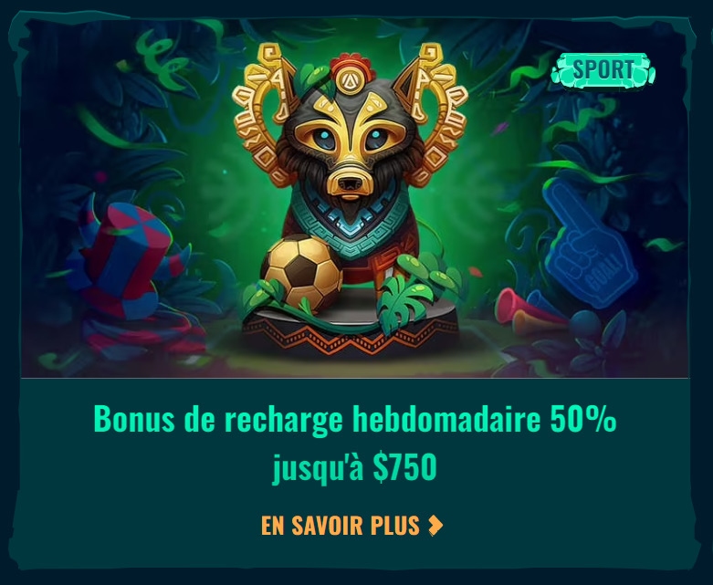 Bonus hebdomadaire Spinanga