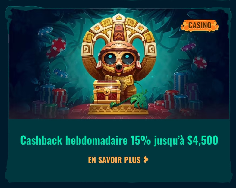Bonus de bienvenue au casino Spinanga